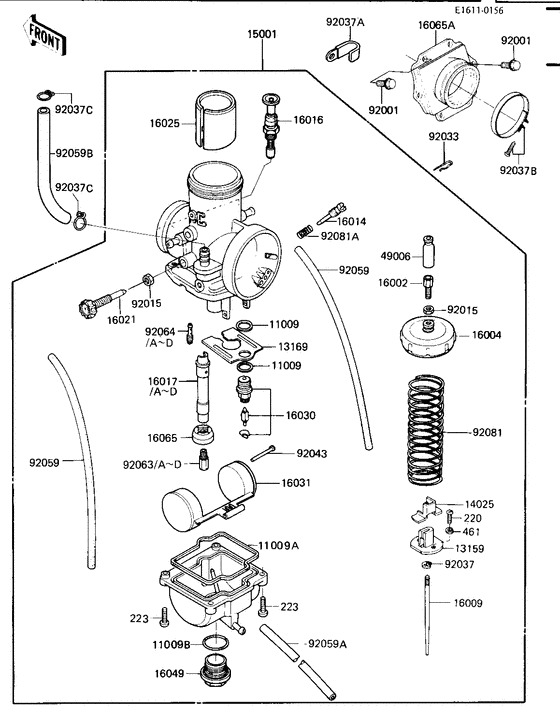 Carburetor assy