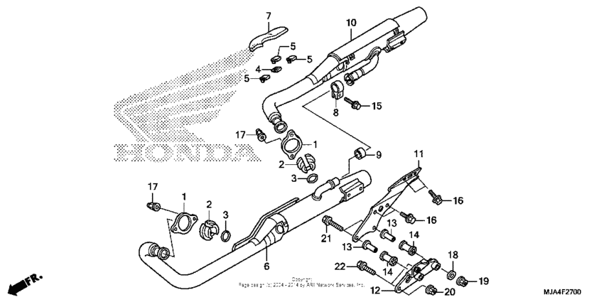 VT750C2B Muffler (1)