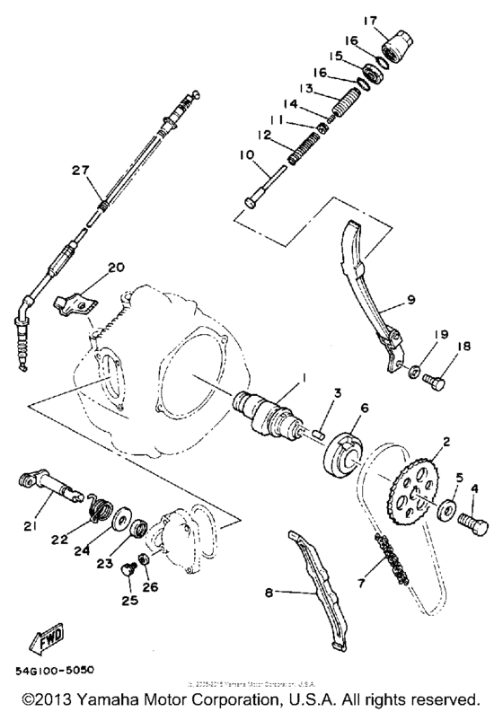 Camshaft - chain