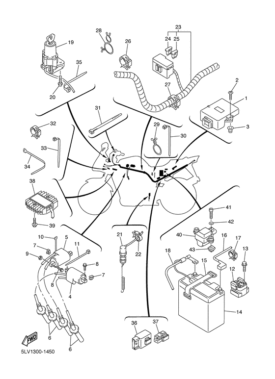 FZS1000 Электрика 1
