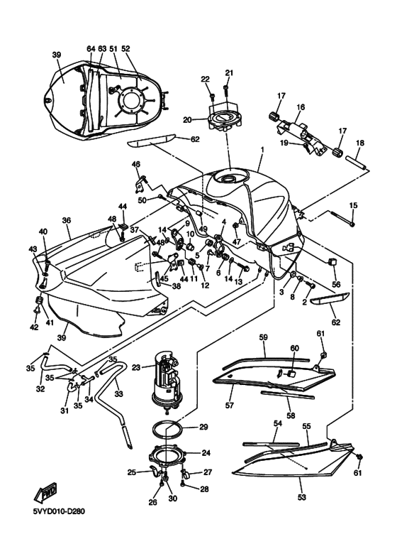 Fuel tank assy