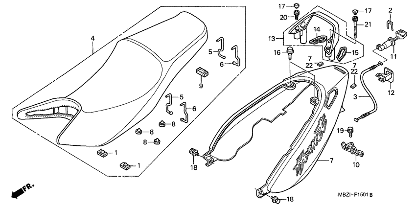 Seat/seat cowl