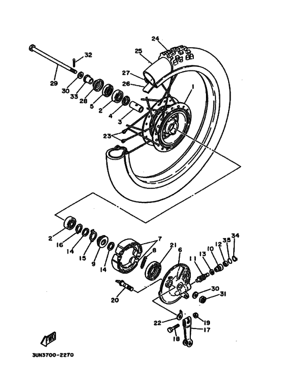 Transom + tube