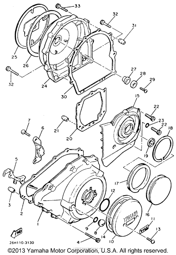 XVZ12TDK Боковые крышки