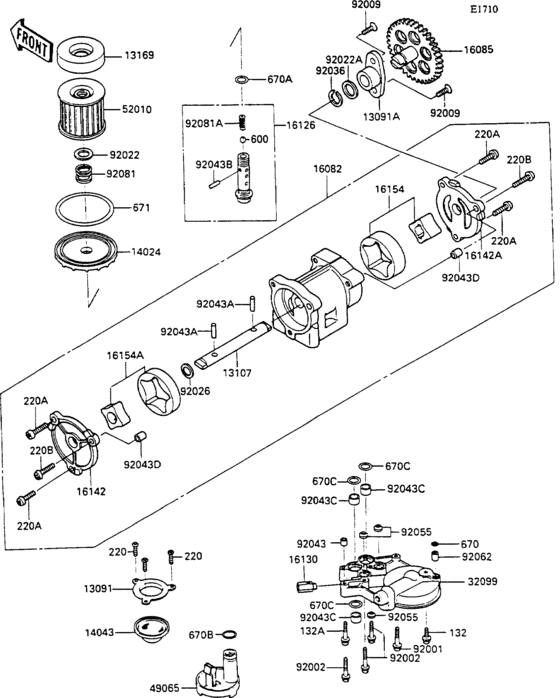Oil pump(1/2)