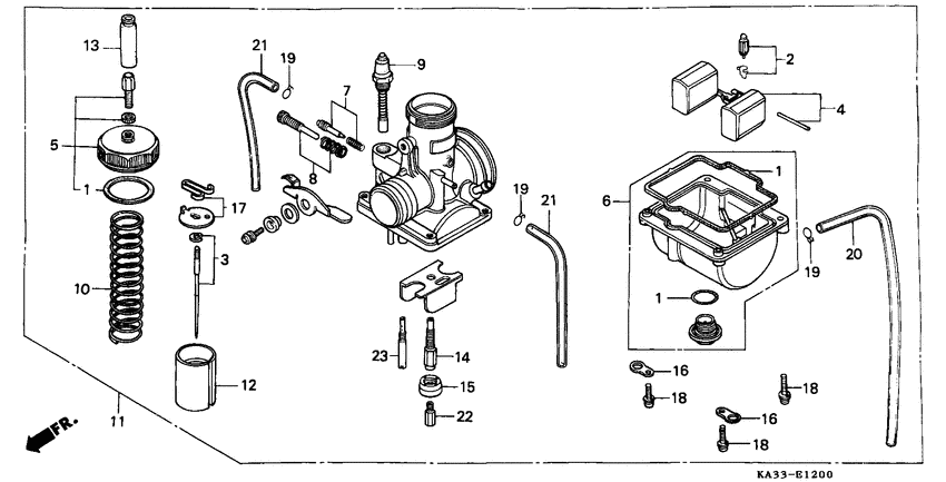 Carburetor assy