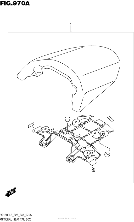 VZ1500 Optional (Seat Tail Box)