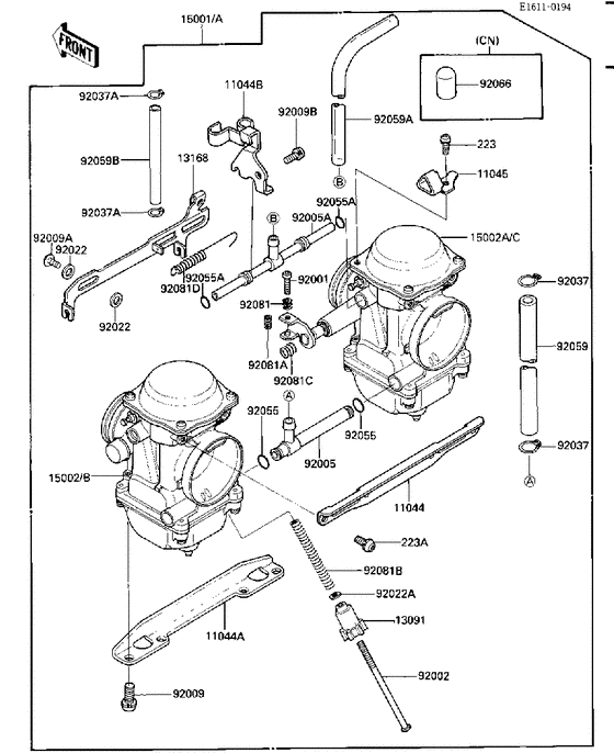 Carburetor assy