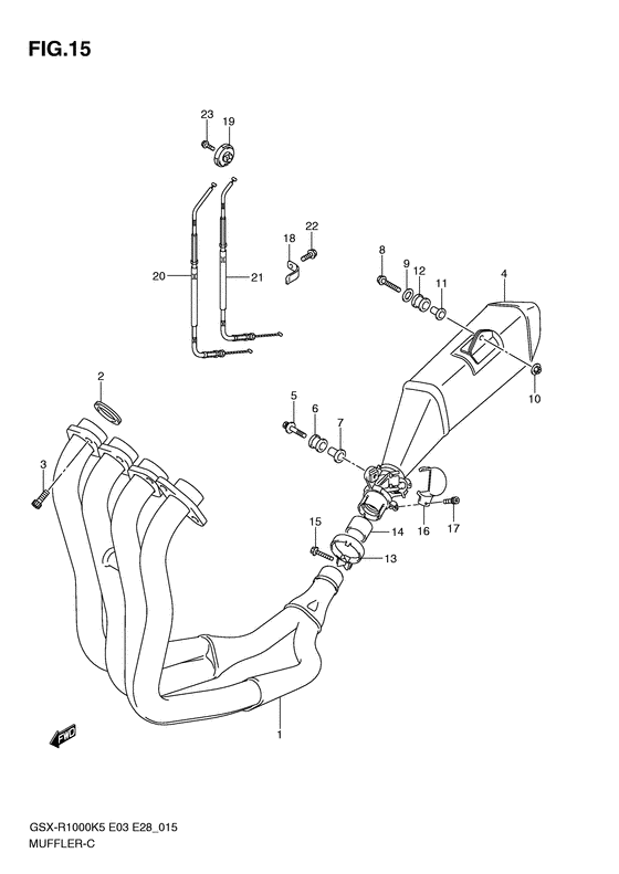 Muffler comp