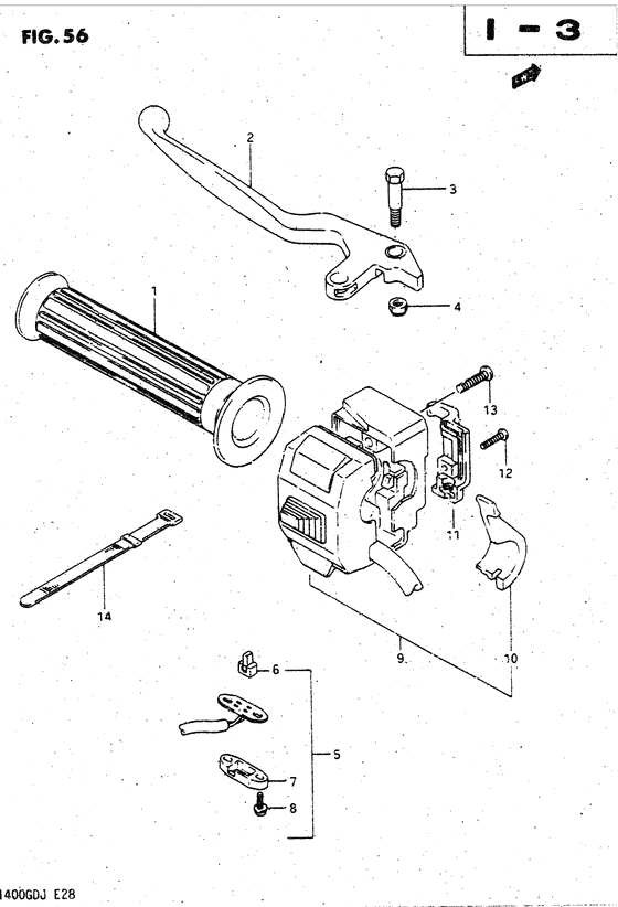 Left handle switch