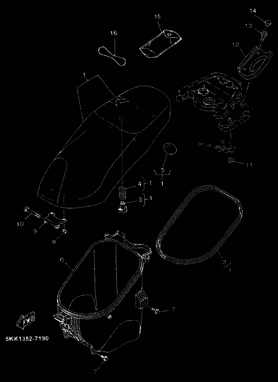 YN100 Пружина