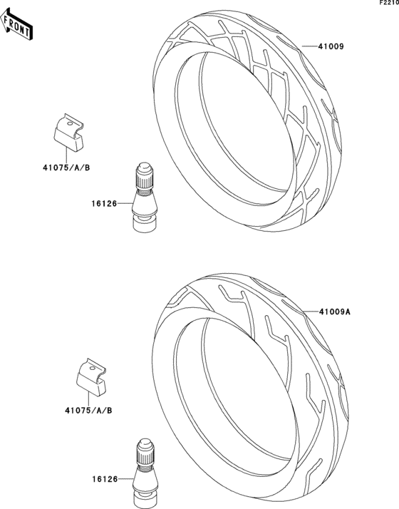 ZX600 Покрышки