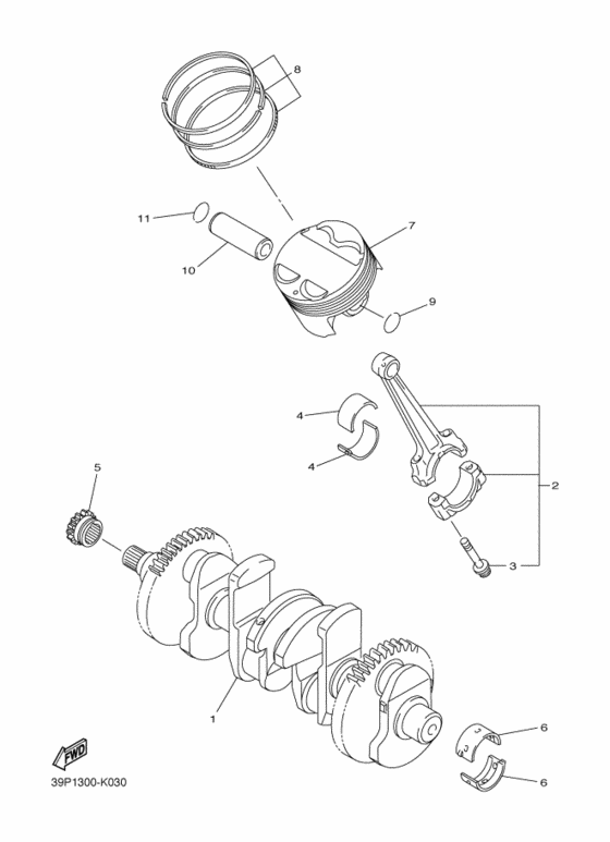 Crankshaft & piston