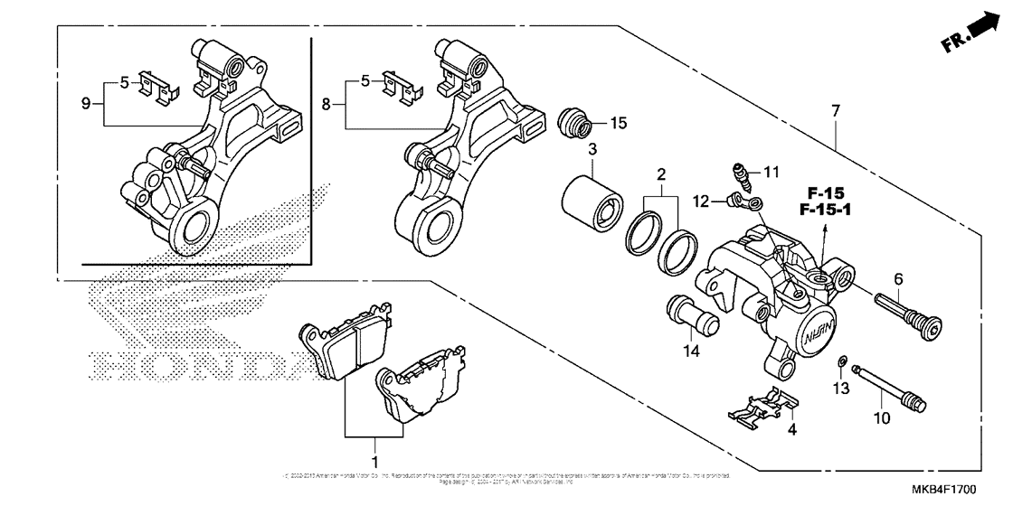 Задний суппорт