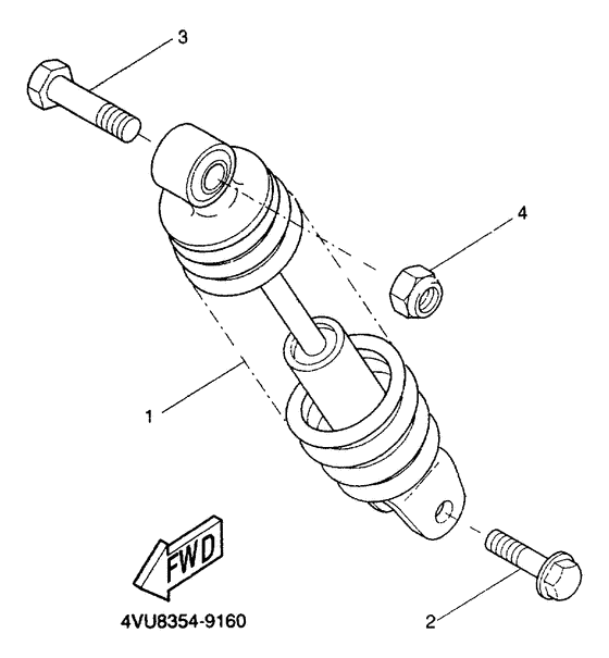 CW50 Задняя подвеска