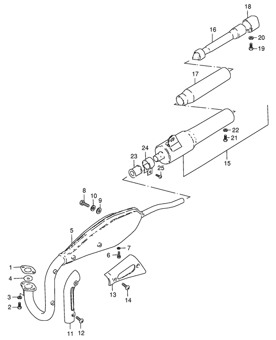 Muffler comp