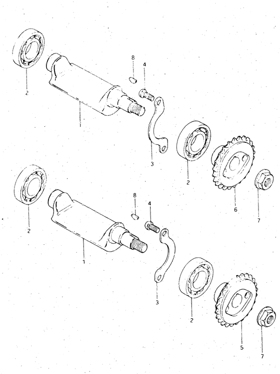 DR500 Балансир кривошипа