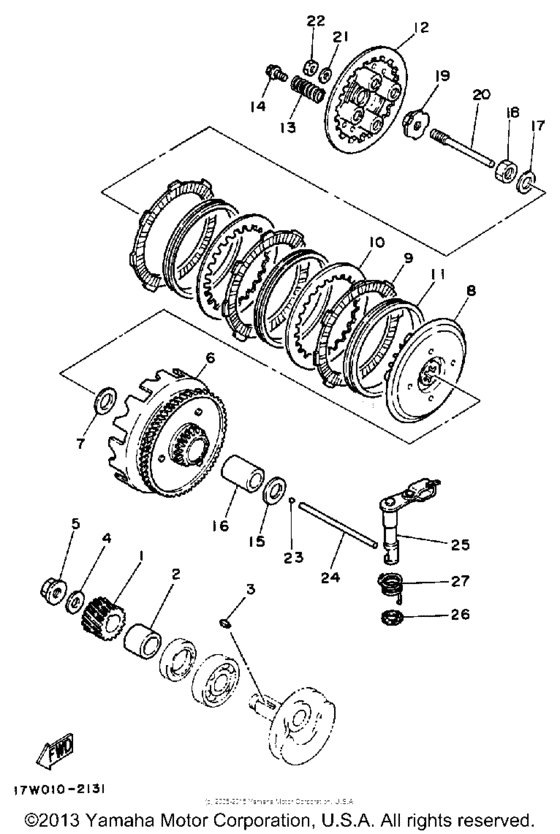 DT50LC Сцепление