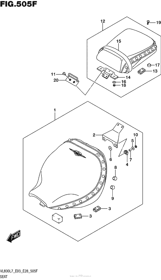Seat (Vl800Tl7 E33)