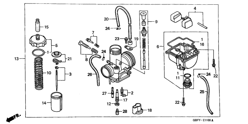 Carburetor assy