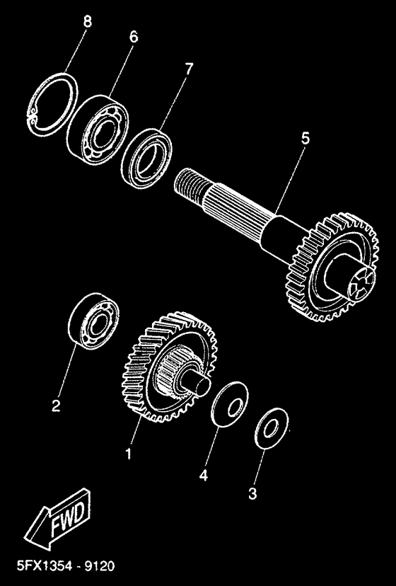 CW50RS Трансмиссия