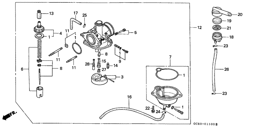 Carburetor assy