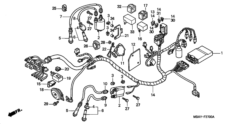Harness wire