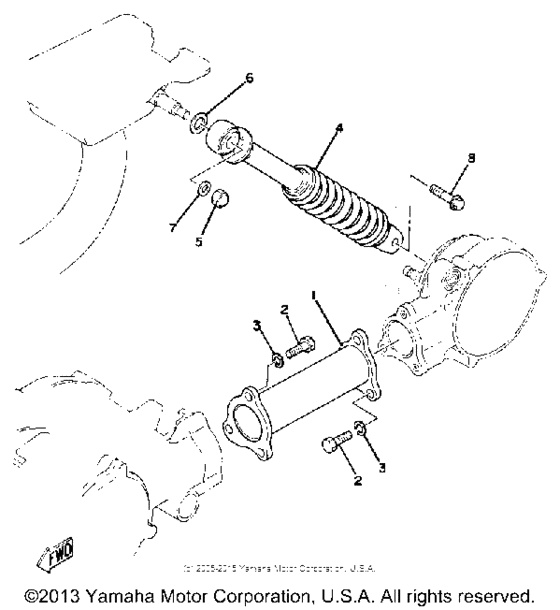 Rear arm-rear cushion