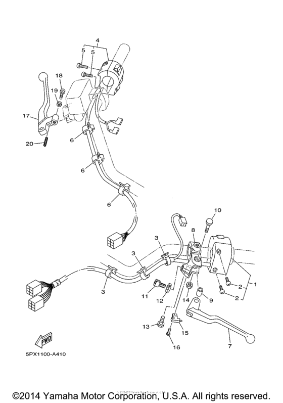 XV17PCS Рулевые переключатели
