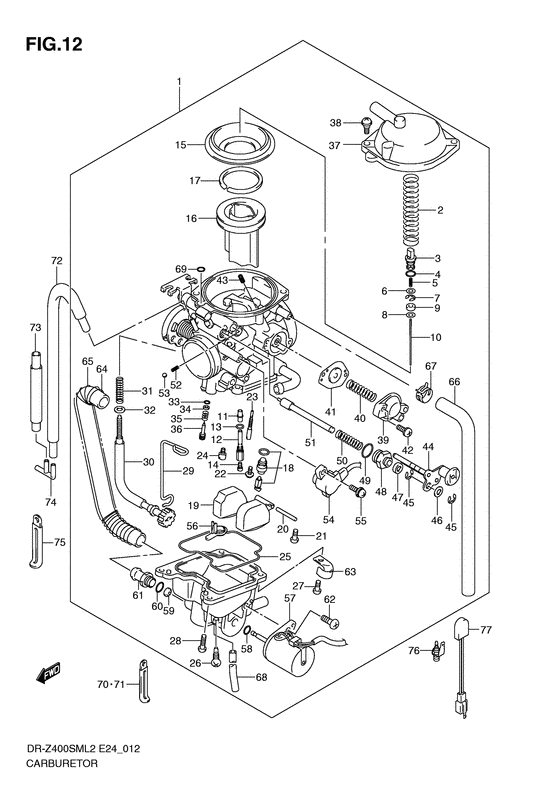 Carburetor assy