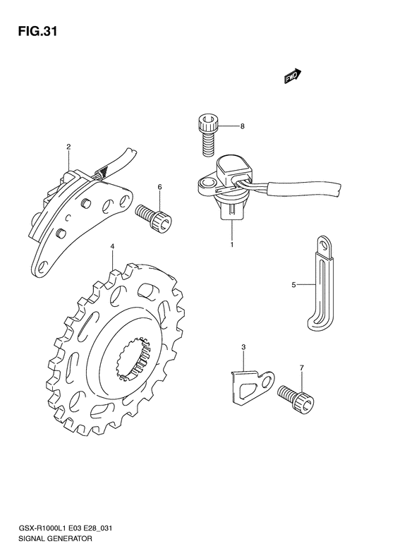 GSX-R1000 Зажигание