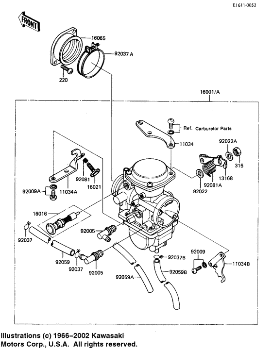 Carburetor assy
