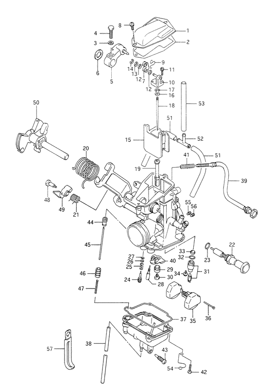 Carburetor assy