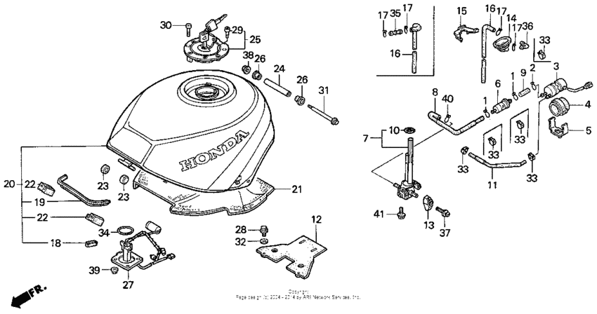 Fuel tank 90-93