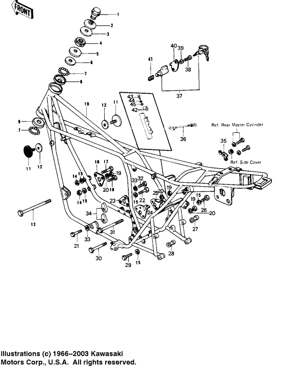 Frame/frame fittings