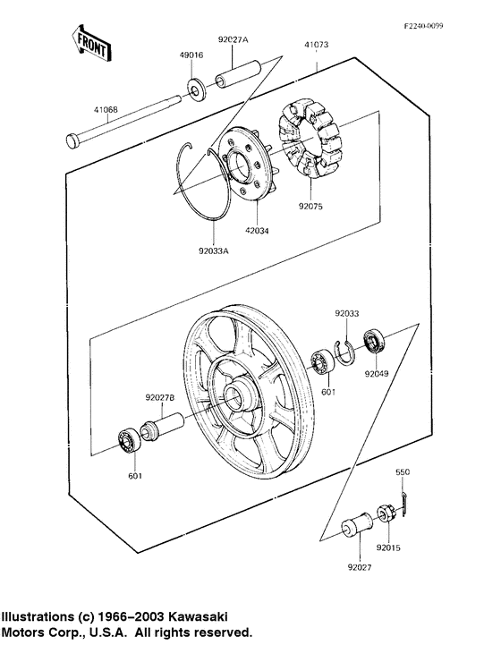 Rear wheel/hub
