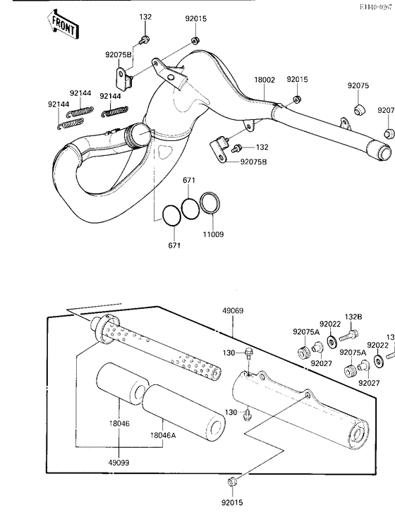 Muffler comp
