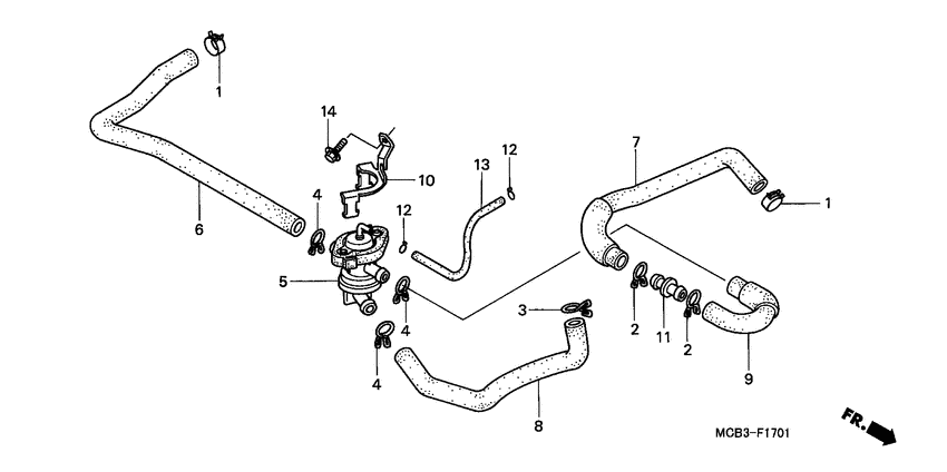 Air injection cont. valve