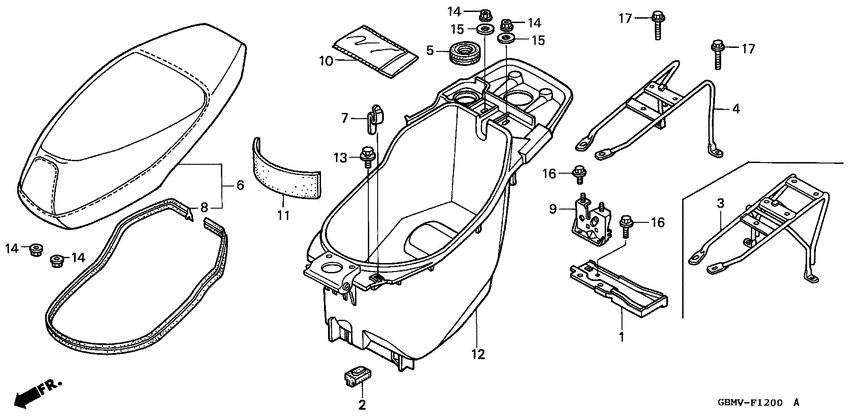 Seat/luggage box