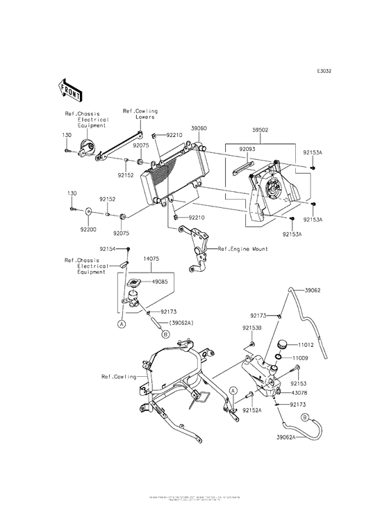 EX300 Радиатор