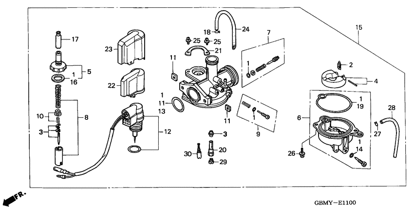 Carburetor assy