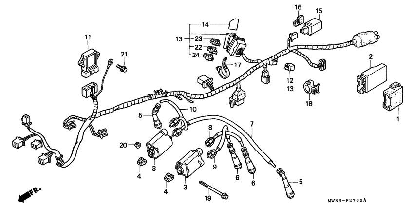 Harness wire