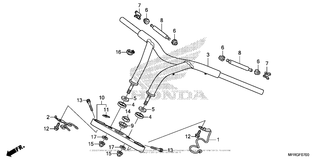 Handlebar + Top Bridge (1)