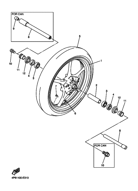 Transom + tube