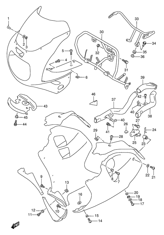 Installation parts