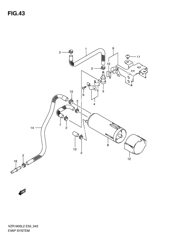 VZR1800 Evap system