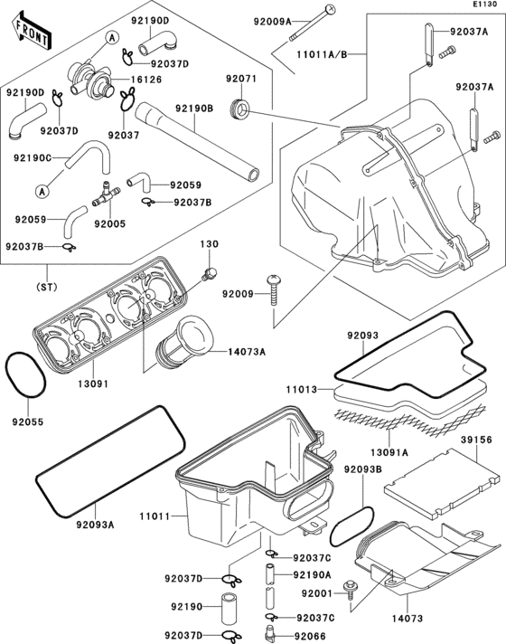 Air filter(1/2)