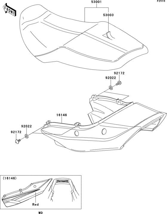 ZR1200 Сиденье