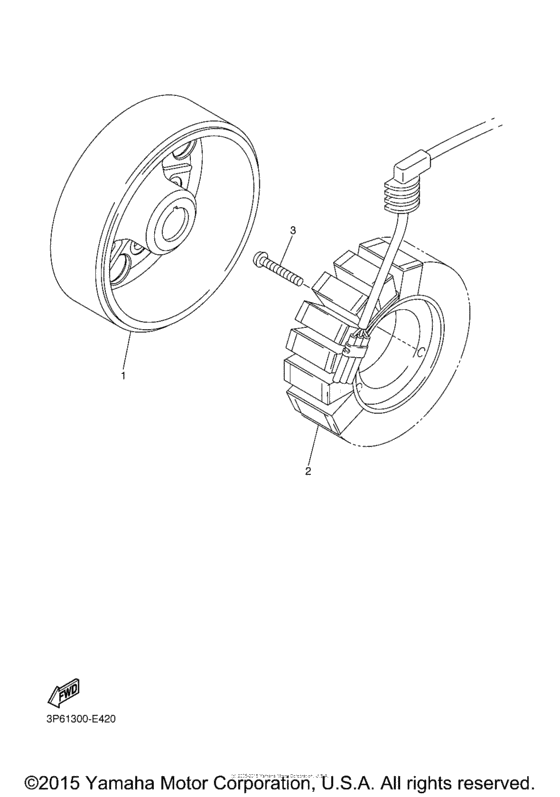 FJR13AW Генератор