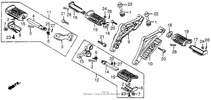 Footpegs